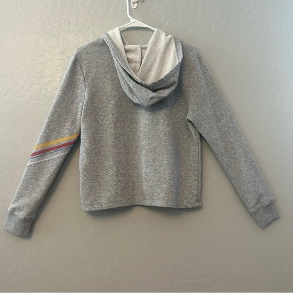 ⭐️Disney Parks Disneyland resort vintage look crop hooded sweatshirt size medium - Picture 6 of 16